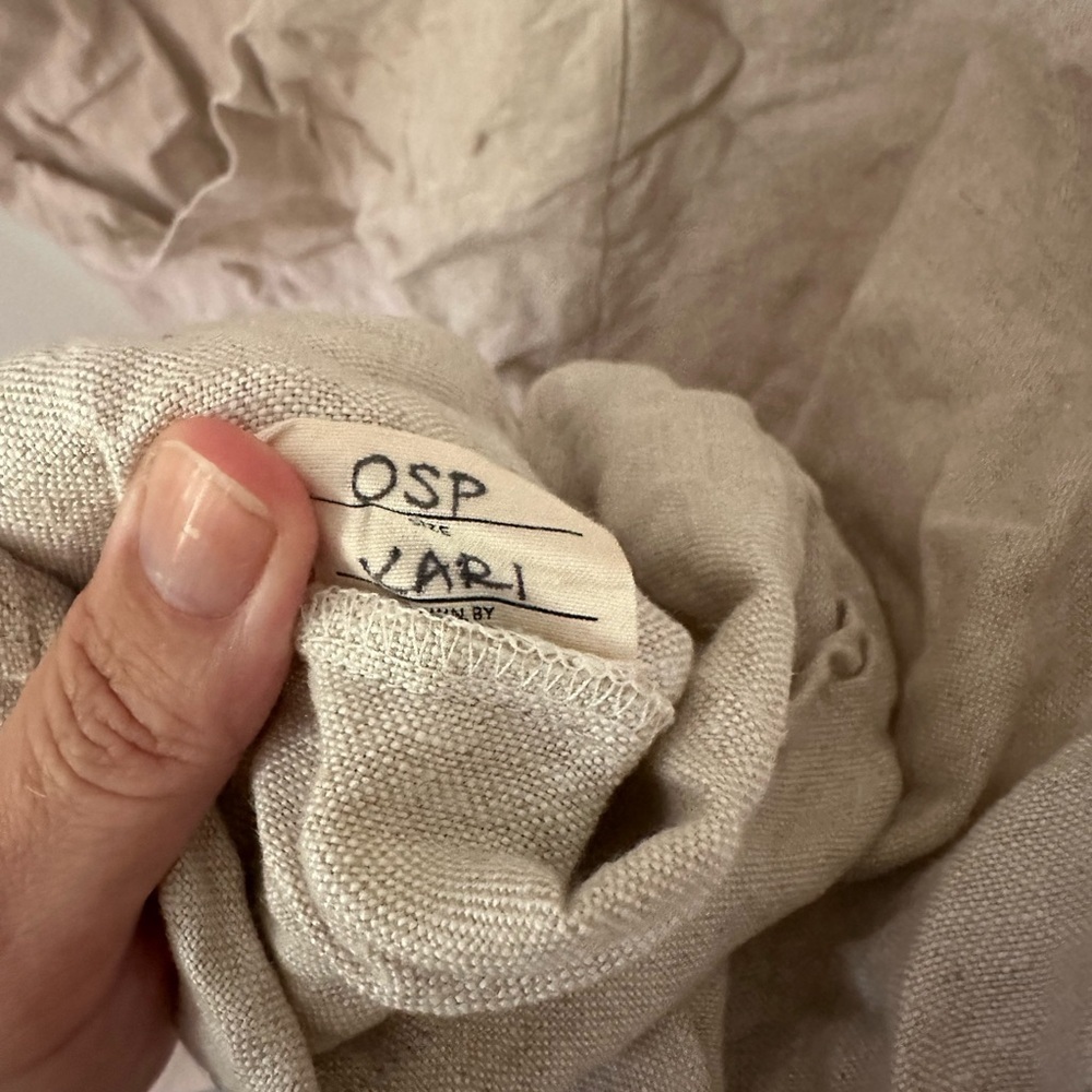 Elizabeth Suzann Harper Tunic mid weight linen - Picture 6 of 13